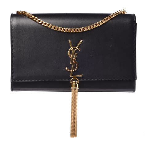 ysl medium monogramme tassel satchel|SAINT LAURENT Smooth Calfskin Medium Classic .